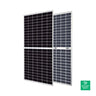 Canadian Solar Bihiku 455W Clear On White 144 Half-cell Mono Solar Panel - CS3W-455MB-AG — front view