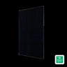Aptos 440W Black On Black 144 Half-cell Mono Solar Panel - DNA-144-BF26-440W — front view