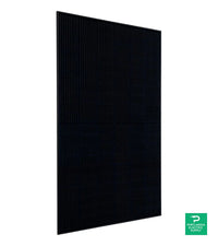 Aptos 440W Black On Black 144 Half-cell Mono Solar Panel - DNA-144-MF26-440W — front view
