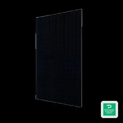 Aptos 370W Black On Black 120 Half-cell Mono Solar Panel - DNA-120-MF26-370W — front view