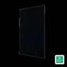 Aptos 370W Black On Black 120 Half-cell Mono Solar Panel - DNA-120-MF26-370W — front view