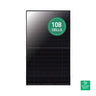 Phono Solar - 400W - Black on Black 108 Mono Cells Solar Panel - PS400M6-18/VHB — front view