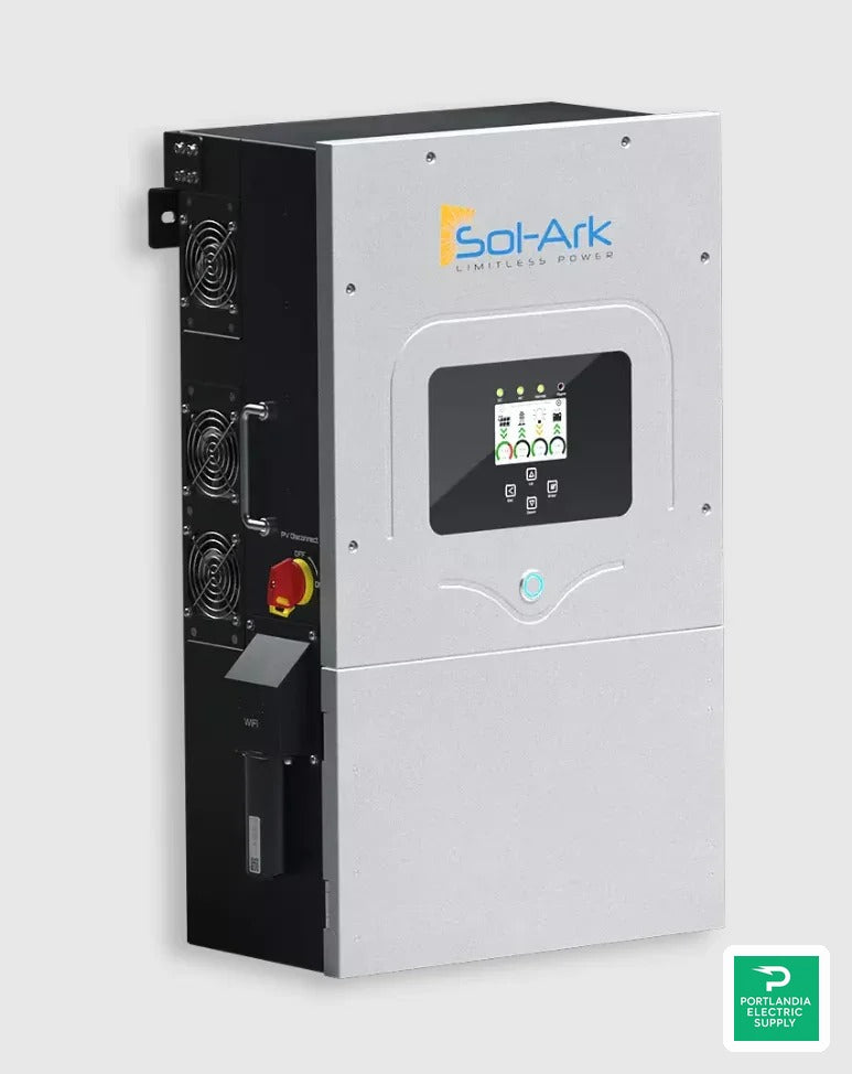 Sol-Ark 9.0kW Battery-Based Inverter - SA-12K-2P-EMP — front view