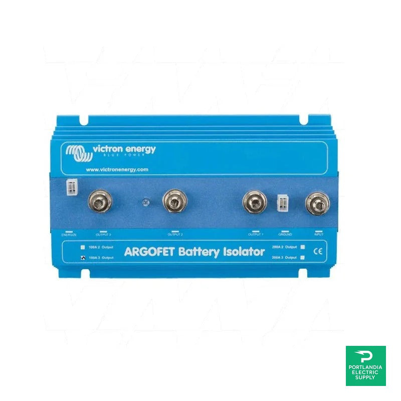 Victron Argofet 100-3 Three batteries 100A - ARG100301020 (R) — front view