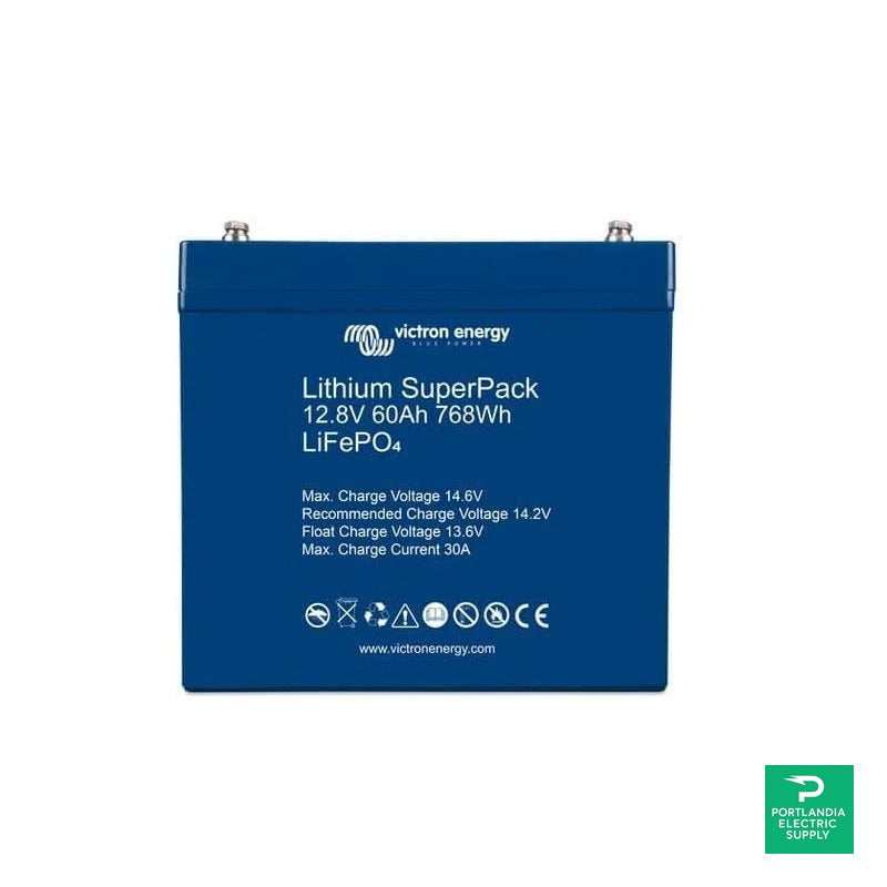 Victron Lithium Super Pack 128V/60Ah (M6) - BAT512060705 — front view