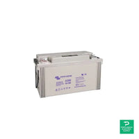 Victron 12V/130Ah Gel Deep Cycle Battery - BAT412121104 — front view
