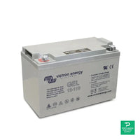 Victron 12V/110Ah Gel Deep Cycle Battery - BAT412101104 — front view