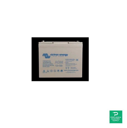 Victron 12V/100Ah AGM Super Cycle Battery (M6) - BAT412110081 — front view