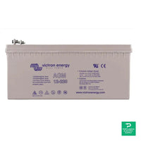 Victron 12V/220Ah AGM Deep Cycle Battery - BAT412201084 — front view