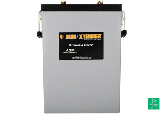 Sun Xtender 1215AH 2V AGM Battery - PVX-12150HT — front view