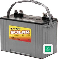 MK BATTERY 104AH 12V AGM Battery - 8A31DT-DEKA — side angle