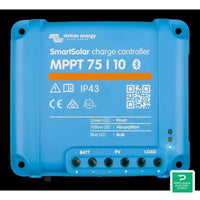 Victron SmartSolar MPPT 75/15 Charge Controller - SCC075010060R — front view