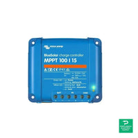 Victron BlueSolar MPPT 100/15 Charge Controller - SCC010015200R — front view