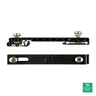 Victron DIN 35 adapter large (per pair) for: MPPT 75/10-15 & 100/15 & Orion 110/120W - ADA500180100 — front view