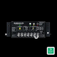 Morningstar Sunsaver 6A 12VDC PWM Charge Controller - SS-6L-12V — front view