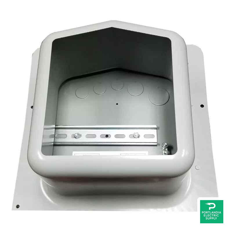 SolaDeck flashed PV roof-mount combiner/enclosure 600 VDC 120 amp wi - 0760-41AD — front view