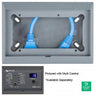 Victron Wall Mount Enclosure for 65 x 120 MM GX-panels - ASS050300010 — front view