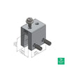 S-5! 1.5 (No Bolt) Mounting Clamp - S-5-N 1.5 Mini — front view