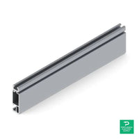 Unirac SM RAIL 132 MILL 8PK - 320132M-B — front view