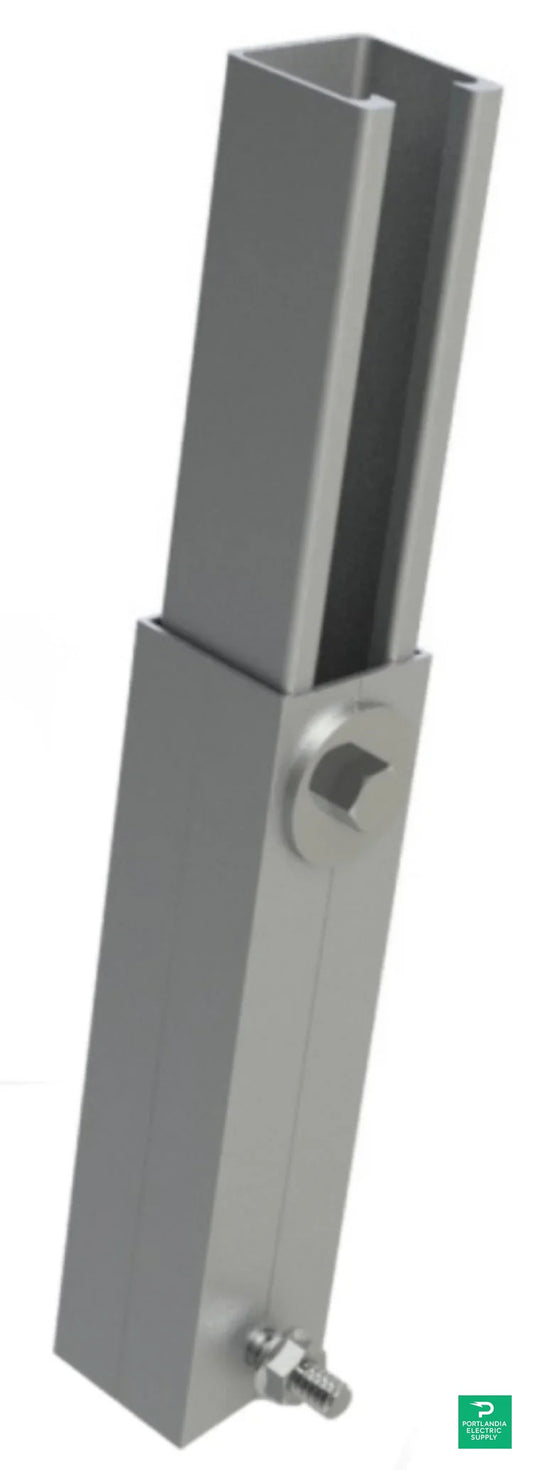 Unirac SM ADJ TILT LEG 72 W/HDW - 307134M — front view