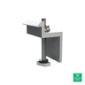 Unirac SM ENDCLAMP E CLR AL - 302024C — front view