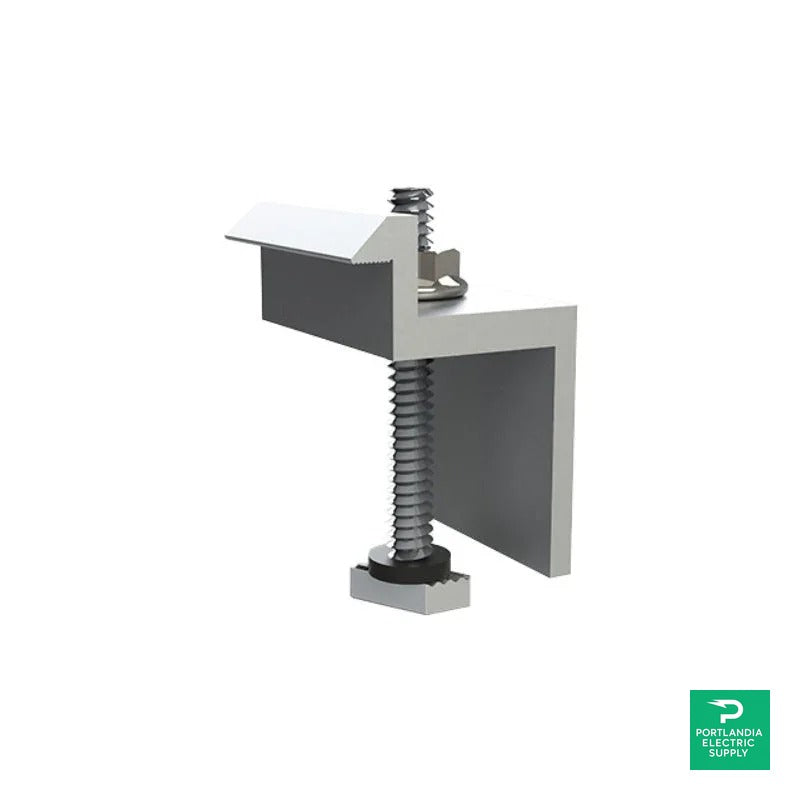 Unirac SM ENDCLAMP D CLR AL - 302023C — front view