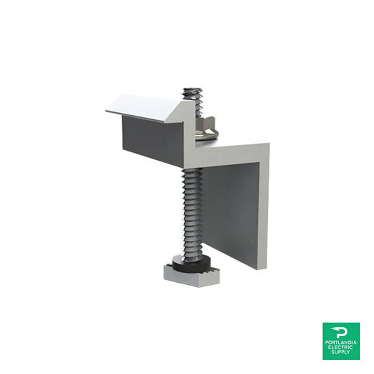 Unirac SM ENDCLAMP D CLR AL - 302023C — front view