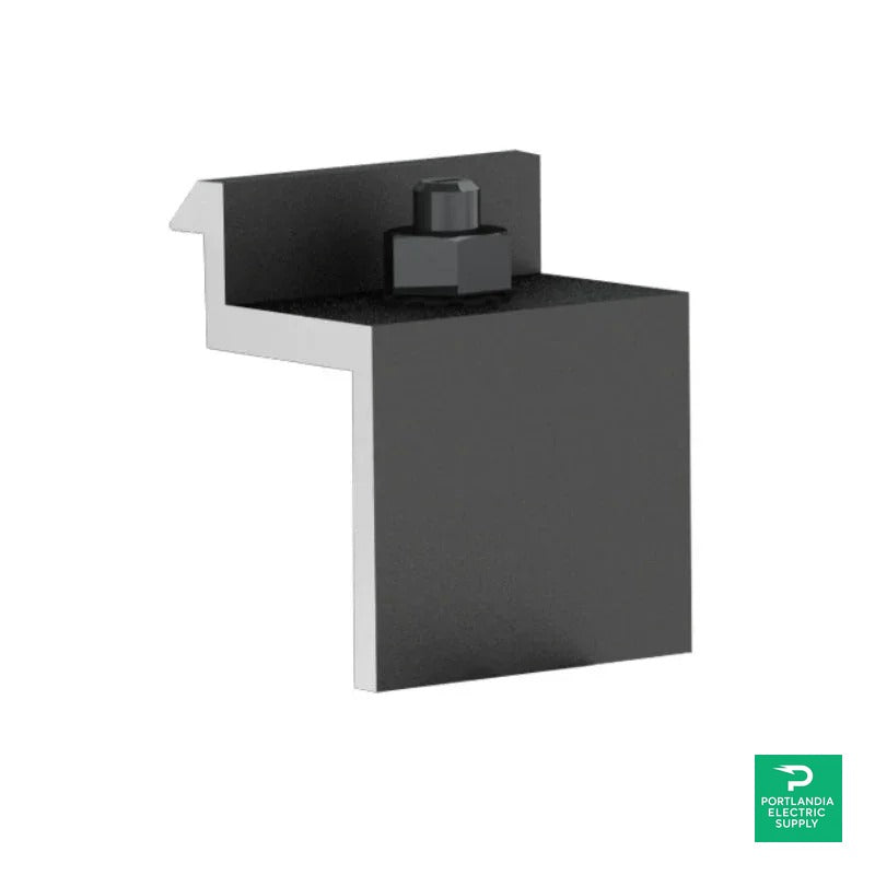 Unirac UNIRAC SOLARMOUNT DARK END CLAMP 33-36MM - 302022D — front view