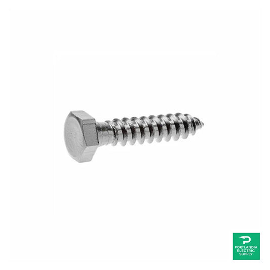 Unirac HDW LAG BOLT 5/16 X 4.5 - 030028C — front view