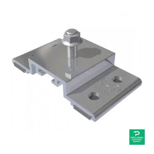 S-5! Brackets Attachment For Metal Roofs - SolarFoot — front view
