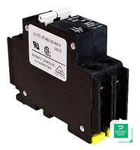 Midnite Solar Din Mount 40a Circuit Breaker - MNEAC40-2P — side angle