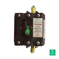 Outback Power 2-Pole Panel Mount 80A Circuit Breaker - PNL-GFDI-80D — front view