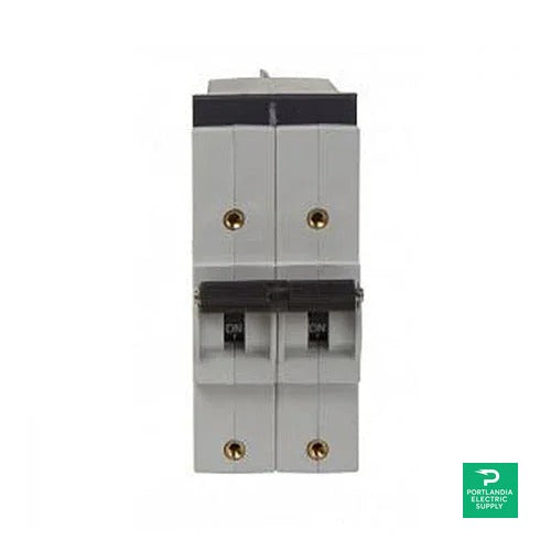 Outback Power 80A 2-Pole Panel Mount Circuit Breaker - PNL-80D-300VDC — front view