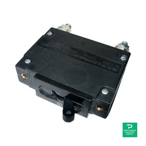 Outback Power 1-Pole Panel Mount 5A Circuit Breaker - PNL-5-AC/DC — front view