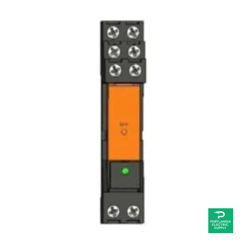 Outback Power Relay DIN Mount 16A 30VDC 250VAC Relay Din Mount - OBR-16-DIN — front view