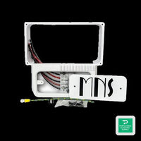 MidNite Solar Pre-Wired Mounting Bracket - MNKID-WMBB-W — front view