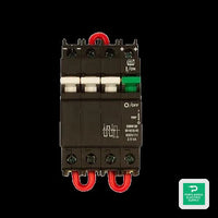 Midnite Solar Din Mount 16A Circuit Breaker - MNEPV16-600RT — front view