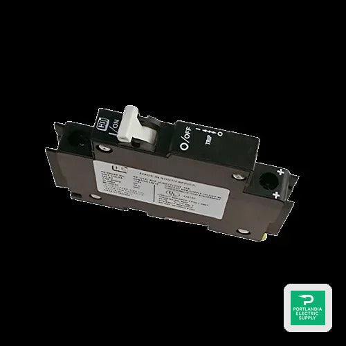 MidNite Solar 5A 150VDC Polarized 1-Pole Din Rail Mount Circuit Breaker - MNEPV5 — front view