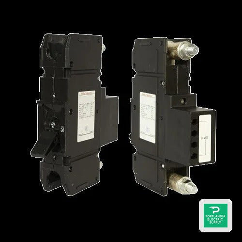Midnite Solar Circuit Breaker 175A 125VDC 1 Pole Shunt Trip Pnl Mount 3/8in Stud Term 1.5 In Wide - MNEDC175RT — front view