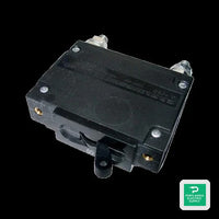 Midnite Solar Circuit Breaker 100A 150VDC 1-pole Panel Mount - MNEDC100 — front view