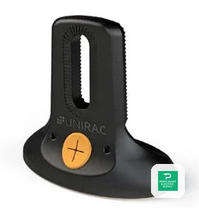 Unirac Flashloc Dark Comp Kit - 004085D — side angle