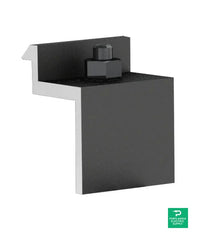 Unirac Solarmount Dark End Clamp 38-40mm - 302023D — front view