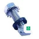 Unirac SOLARMOUNT T-bolt And Nut - 330050S — side angle