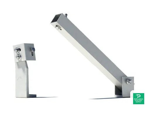 Ironridge 25" Mill Fixed Tilt Leg - TM-FTL-025 — front view