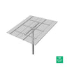 DPW Solar PLP Top-of-pole Mount For 8 Type-g Modules 6" Pipe - TPM8-G — front view