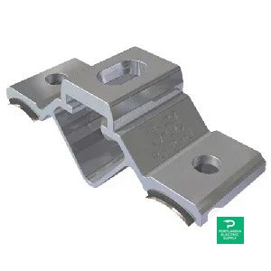 S-5! Mill Metal Roof Mounting Bracket - S-5-CorruBracket-100T — side angle