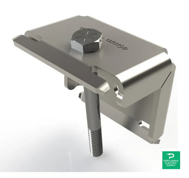 Unirac Roofmount End Clamp 41-45MM - 310821 — front view