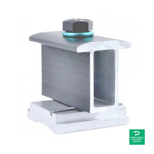 Prosolar Clear Mid Clamp 30.7-32mm - C200IMC-1-G — front view