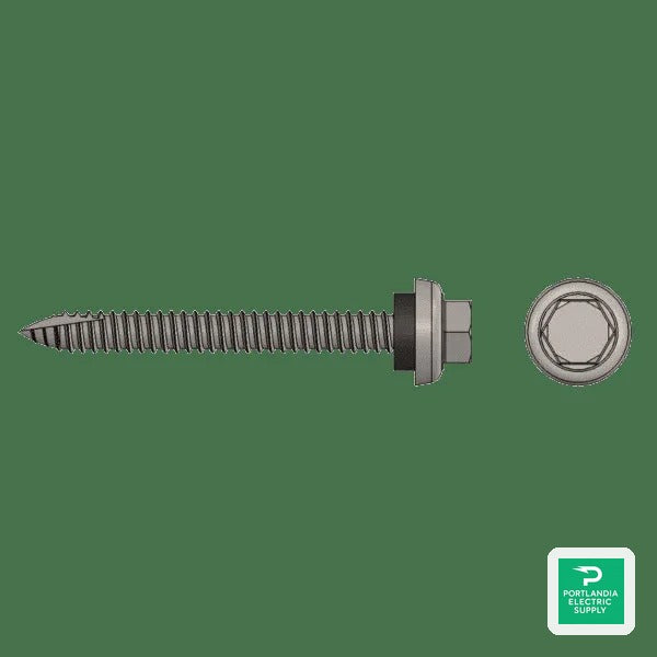S-5! 2.5inch Metal To Wood Screw - S-5-2.5-M-W-S — front view