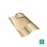 Ironridge KO Tan S Tile Flashing Tile Replacement 'S' Flashing - KOF-S01-T1 — front view